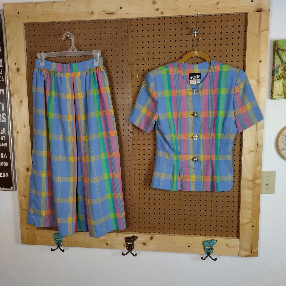 Vintage '80s dress set Etoile size 6